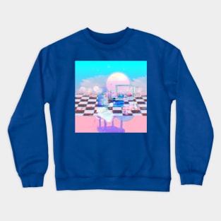 Land of the Edits Glitch Crewneck Sweatshirt